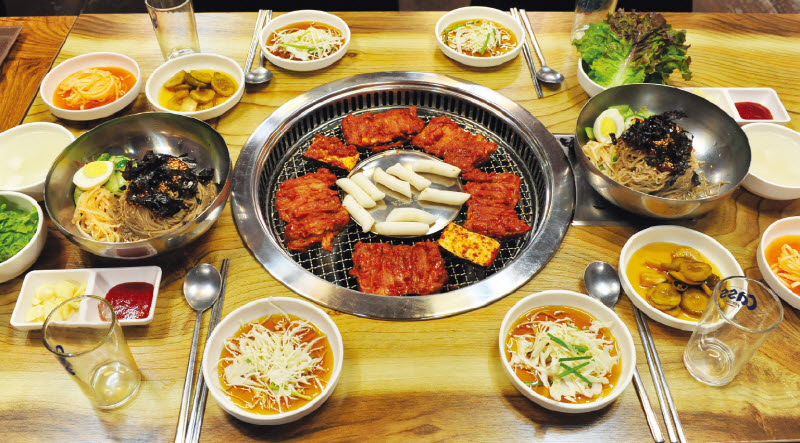 금강막국수 춘천닭갈비