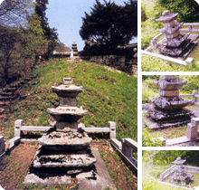 悬灯寺 3 层 地镇塔